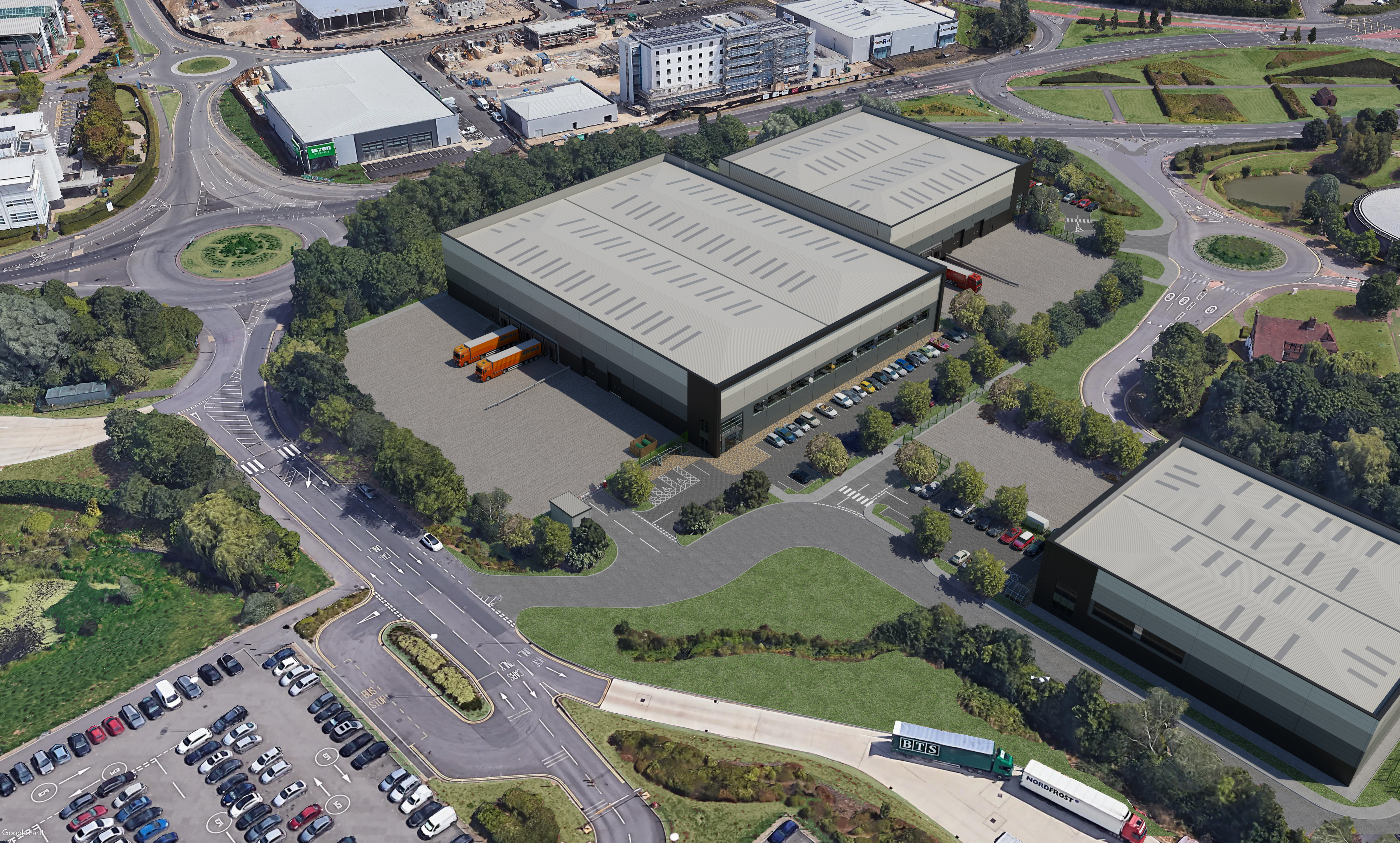 Arlington submits plans for warehouse logistics park in Reading