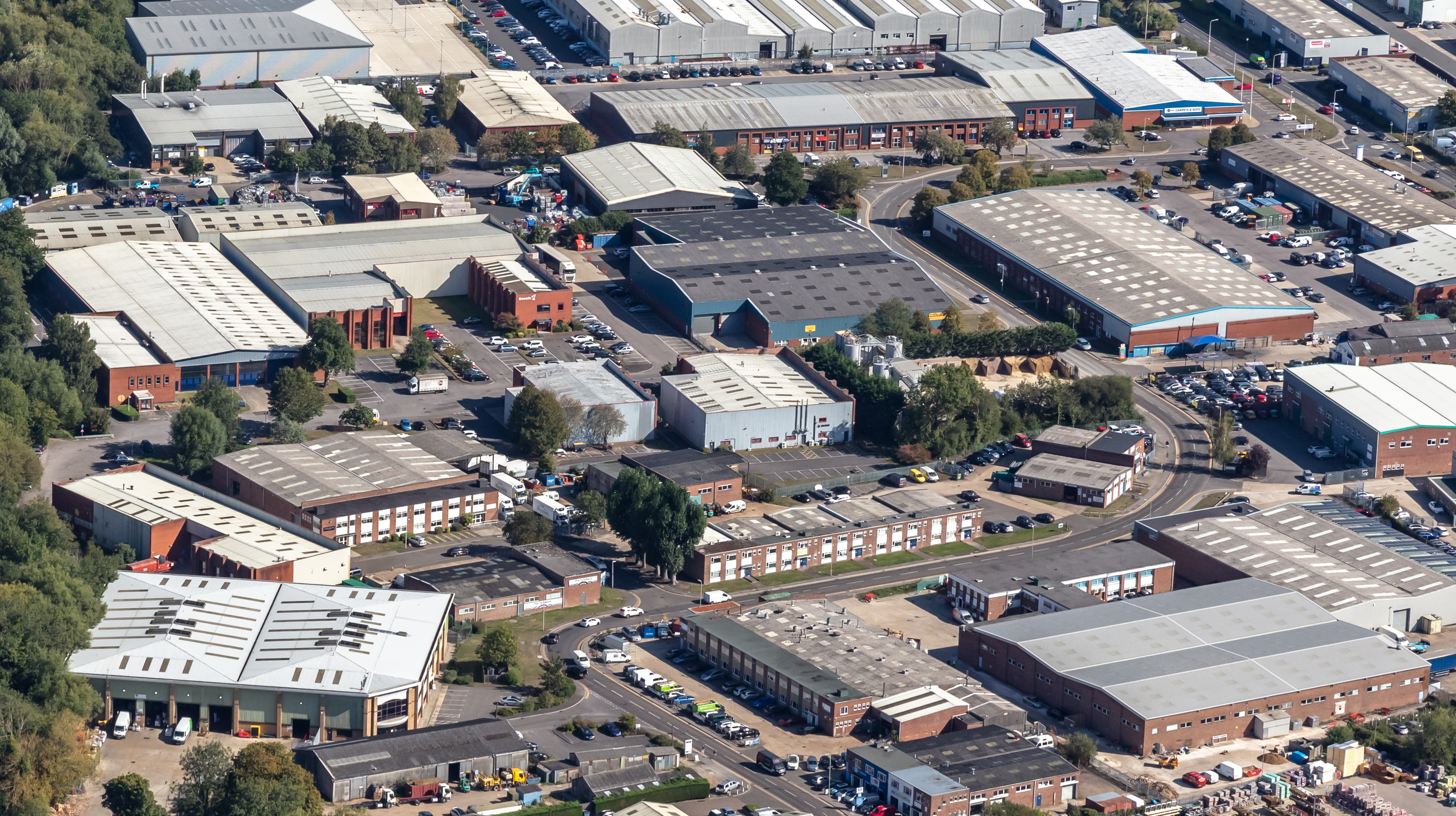 Haslams Surveyors appointed on three industrial estates